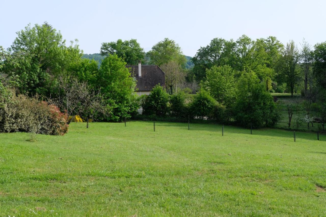 Campagne Et Confort Avec Piscine Chauffee Carsac-Aillac Exterior foto